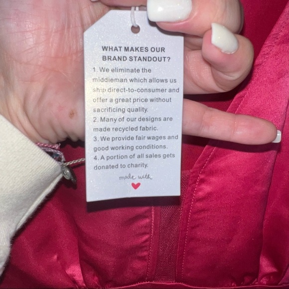 NWT Formal Maxi Length Pink Dress - Picture 5 of 12